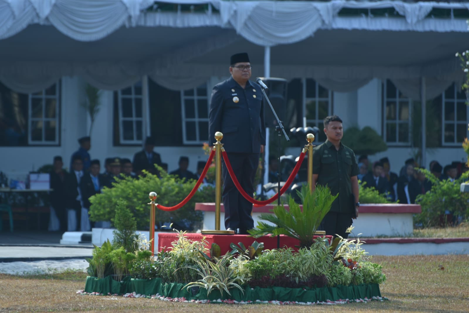 Tingkatkan Pengamalan Pancasila, Pegawai Pemkab Bangka Wajib Menyanyikan Indonesia Raya Setiap Pagi