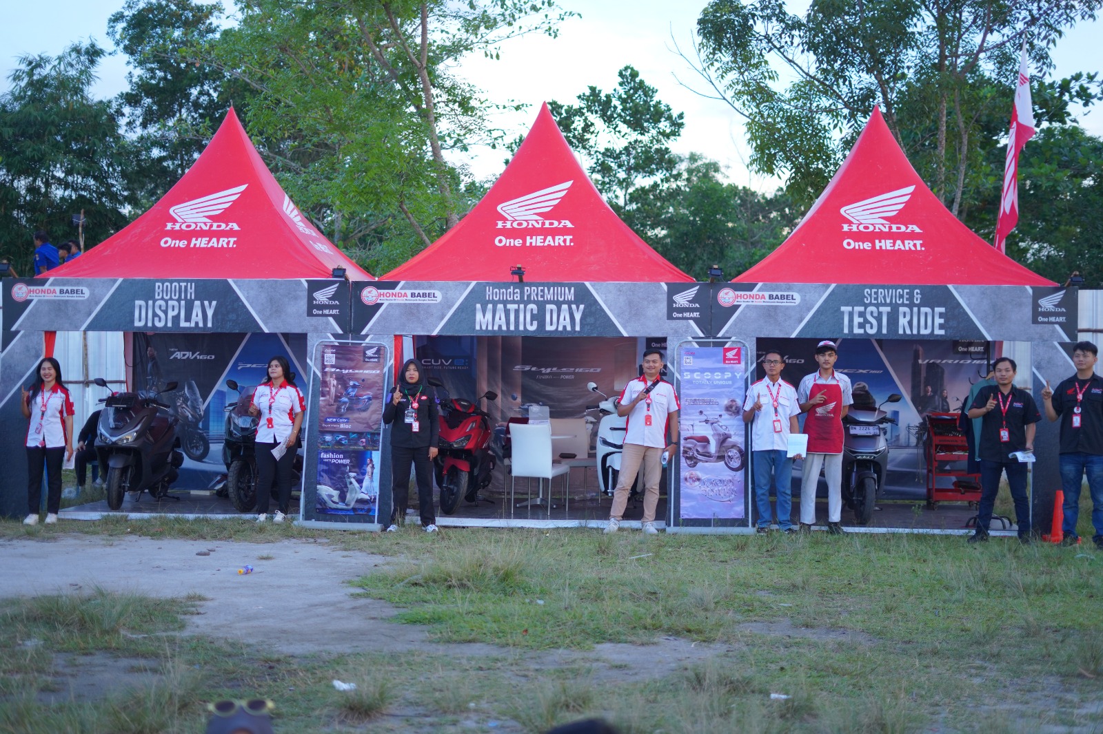Meriahkan SOB Vol. 6 HPMD, Honda Babel Hadir Lebih Dekat dengan Masyarakat