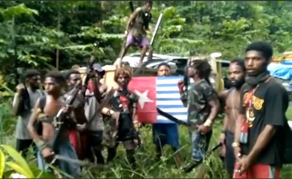 Puluhan KKB Papua Menyerah