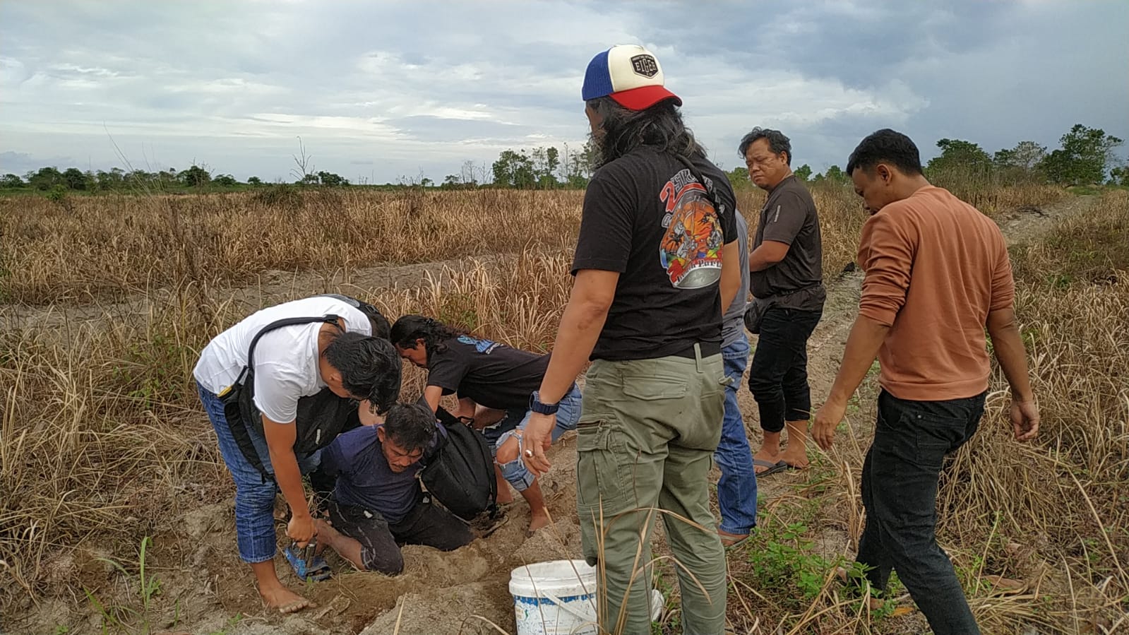 Sempat DPO, Pencuri Mesin Chainsaw di Lubuk Kelik Tertangkap di Kebun Semangka