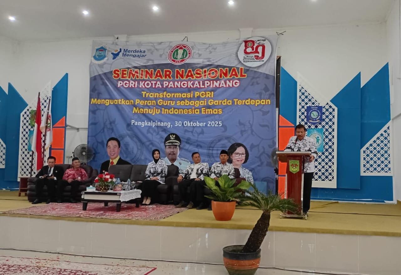 Wali Kota Pangkalpinang Beri Motivasi Bagi PGRI se - Pangkalpinang