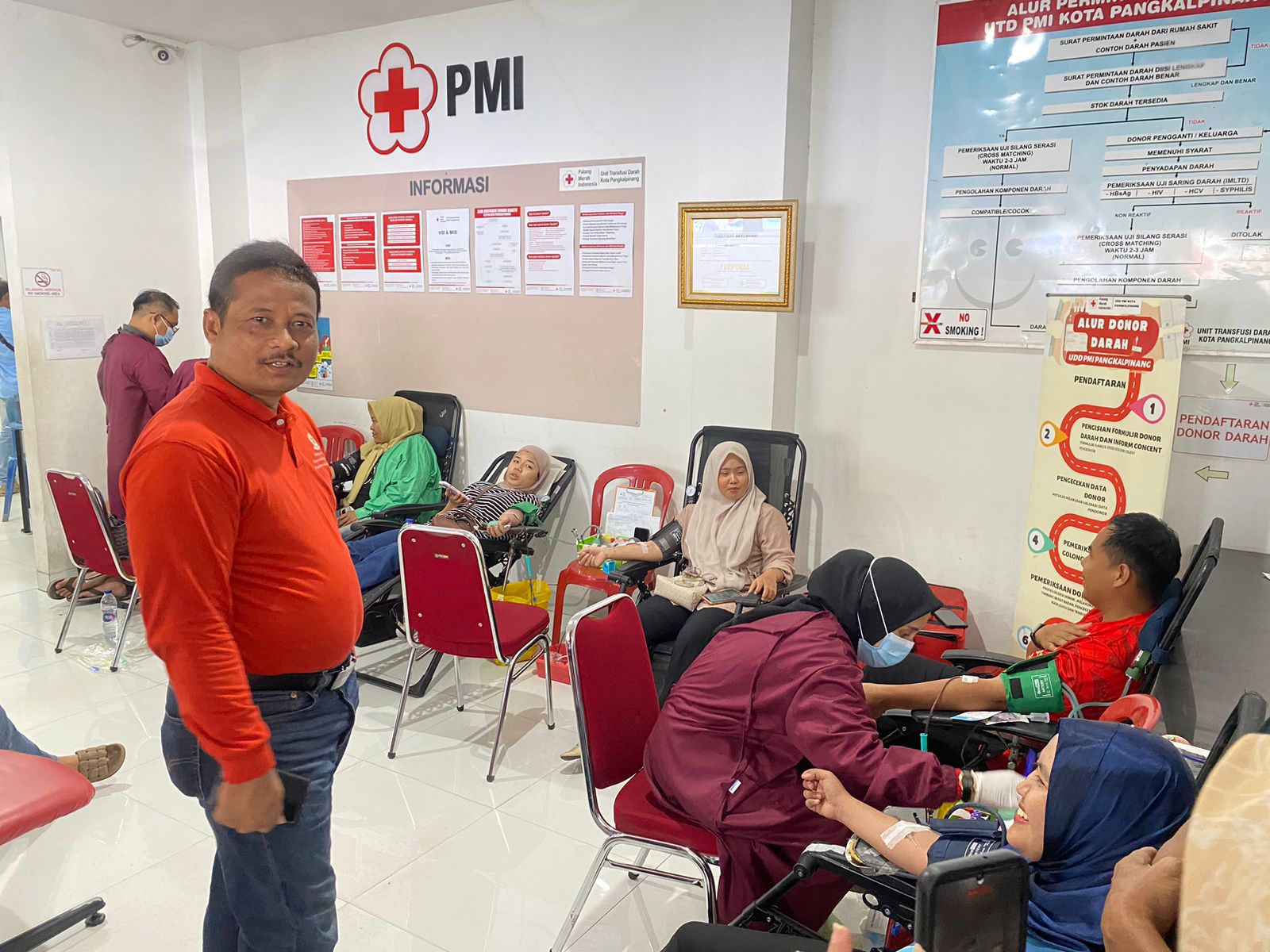 Momentum Hari Kasih Sayang, Aksi Donor Darah Kagama Babel Disambut Antusias Masyarakat