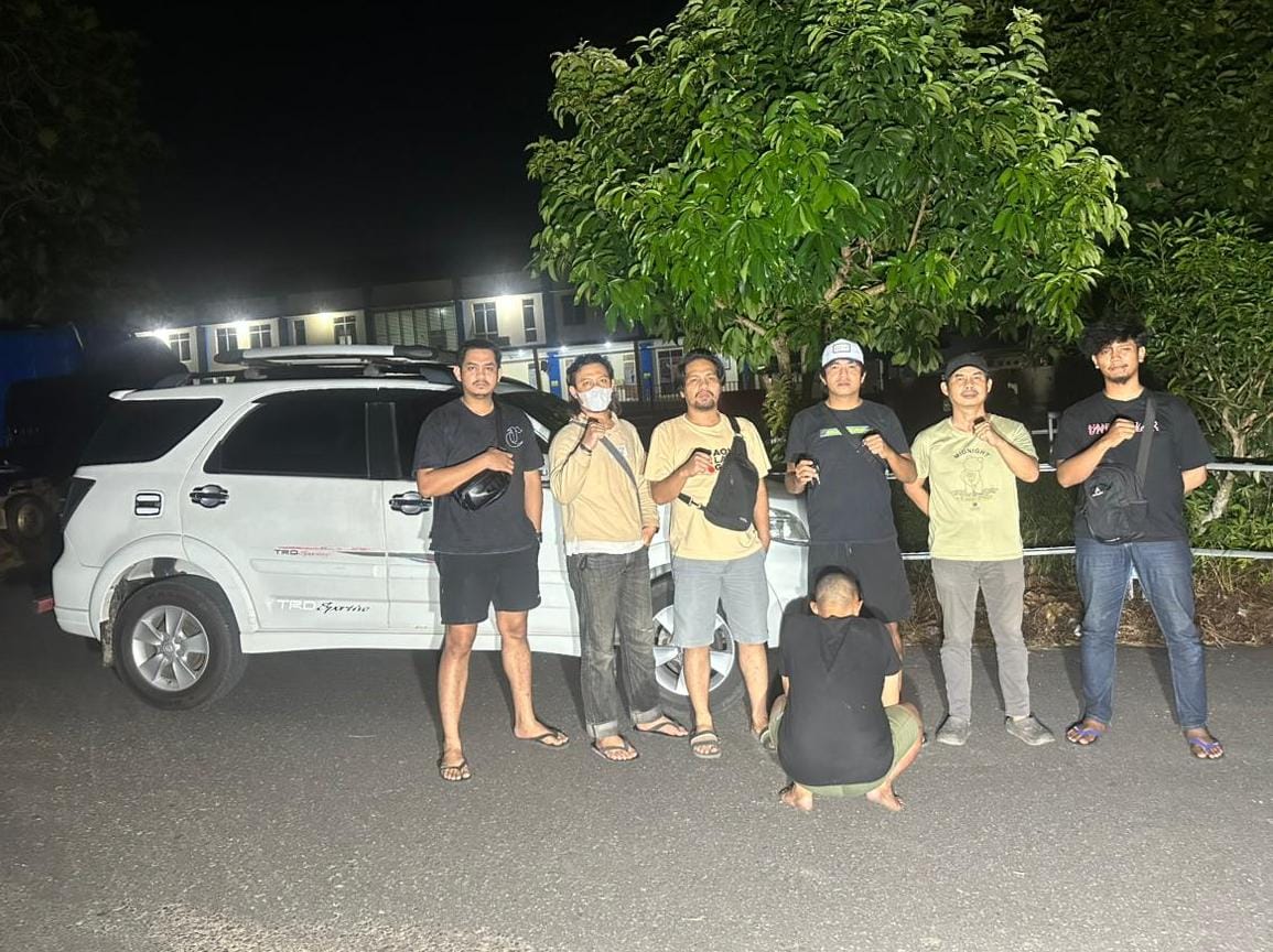 Gadai Mobil Rental Tanpa Izin, 5 Orang Diamankan Satreskrim Polresta Pangkalpinang