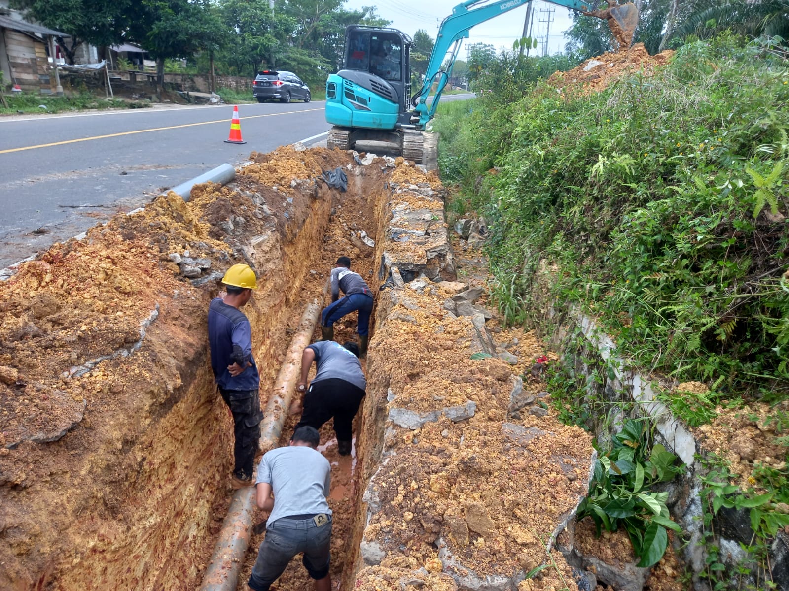 6 Titik Jaringan PAM Basel Bocor, Pasokan Air Bersih ke Warga Terhambat