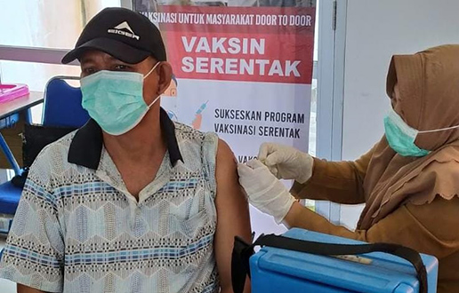 Tingkatkan Rasa Aman Masyarakat, Binda Babel Giatkan Upaya Vaksinasi Covid-19