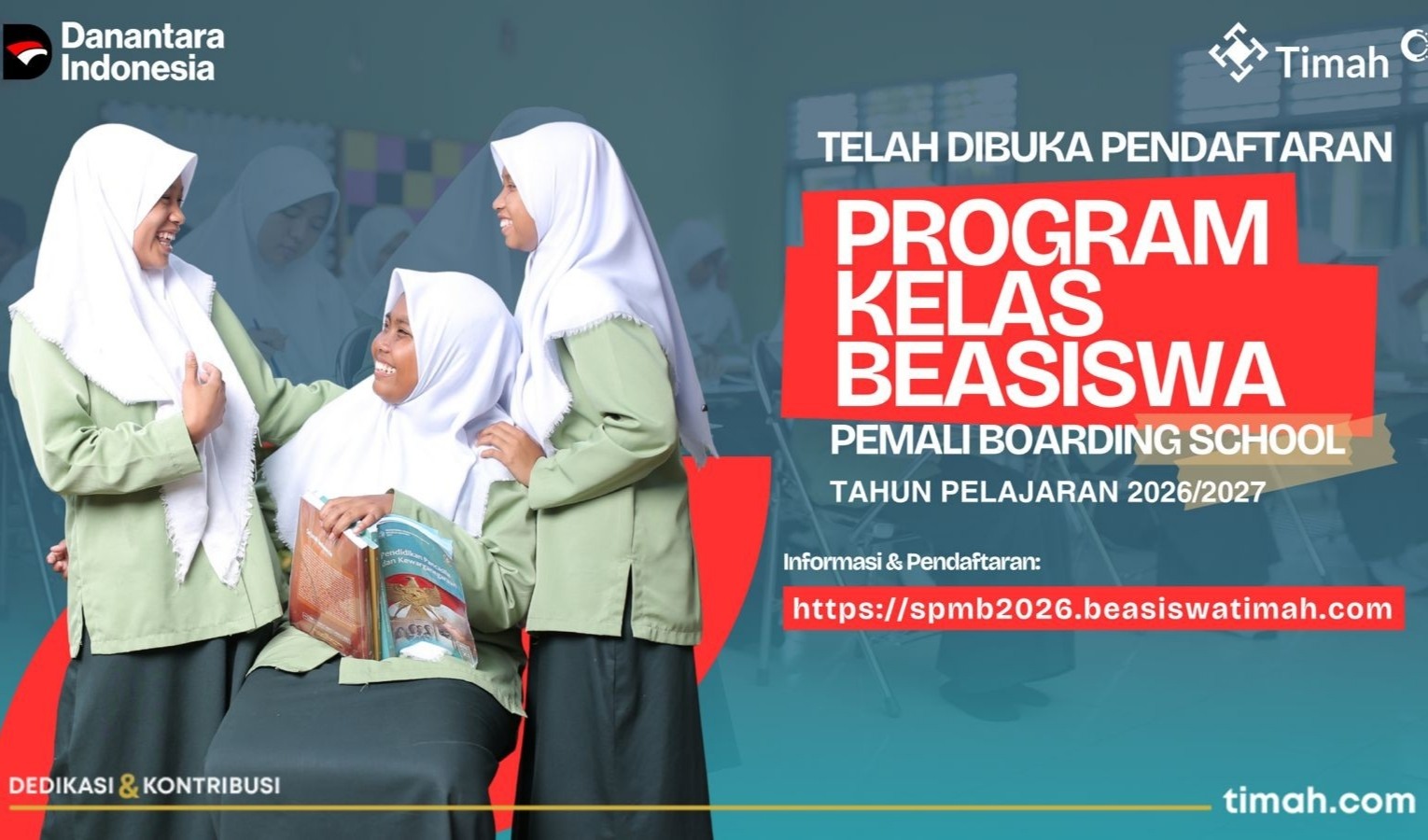 Pendaftraan Kelas Beasiswa PT Timah Tahun 2026/2027 Resmi Dibuka, Calon Siswa Harus Siapkan Ini 