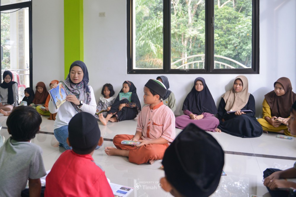 Sobat Aksi Ramadan BUMN dan PT Timah Berbagi Keceriaan Ramadan Bersama Anak-anak Yatim dan Piatu di Babar