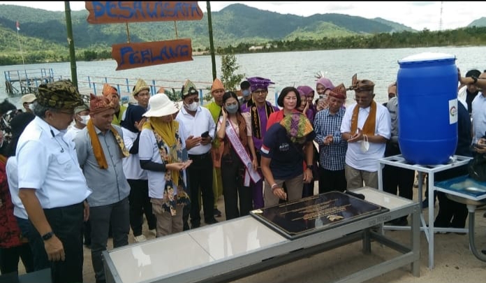 Masuk 50 Desa Terbaik se-Indonesia, Perlang Dikunjungi Sandiaga Uno