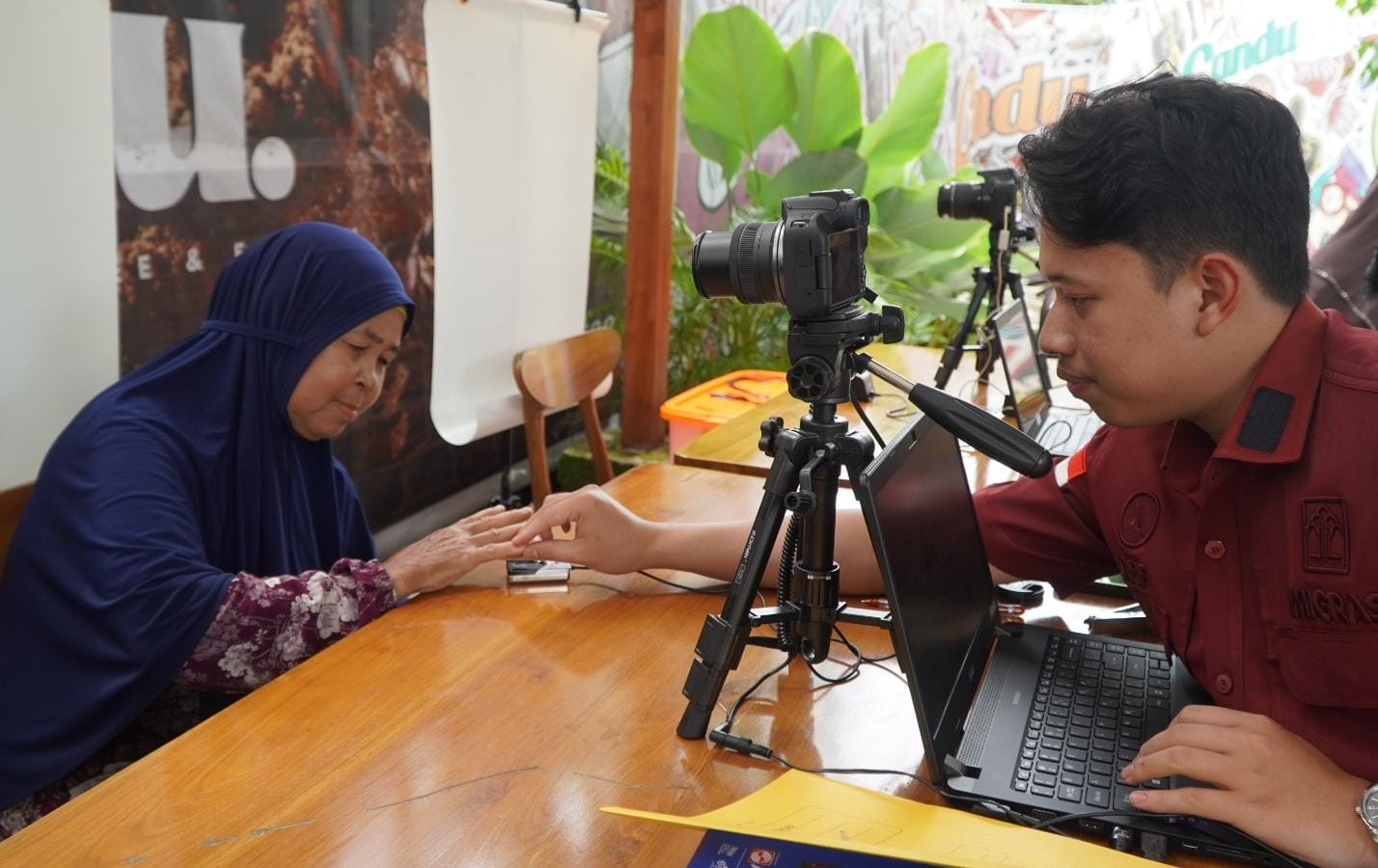 Imigrasi Pangkalpinang Gelar Layanan “Paspor Simpatik” di Candu Coffee & Eatery