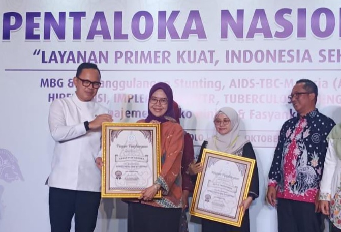 Bangka Sabet 2 Penghargaan Pentaloka Adinkes 2025: Stunting Awards dan ATM Awards
