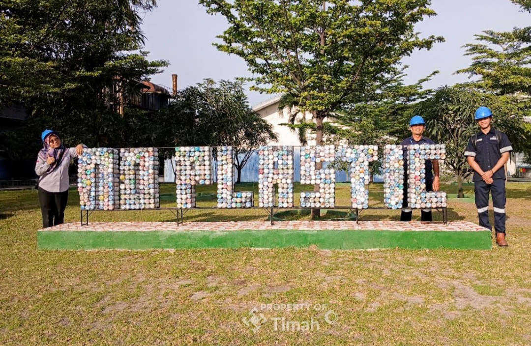 Komitmen Kelola Lingkungan, PT Timah Tbk Tekan Sampah Plastik Melalui Program Eco Brick