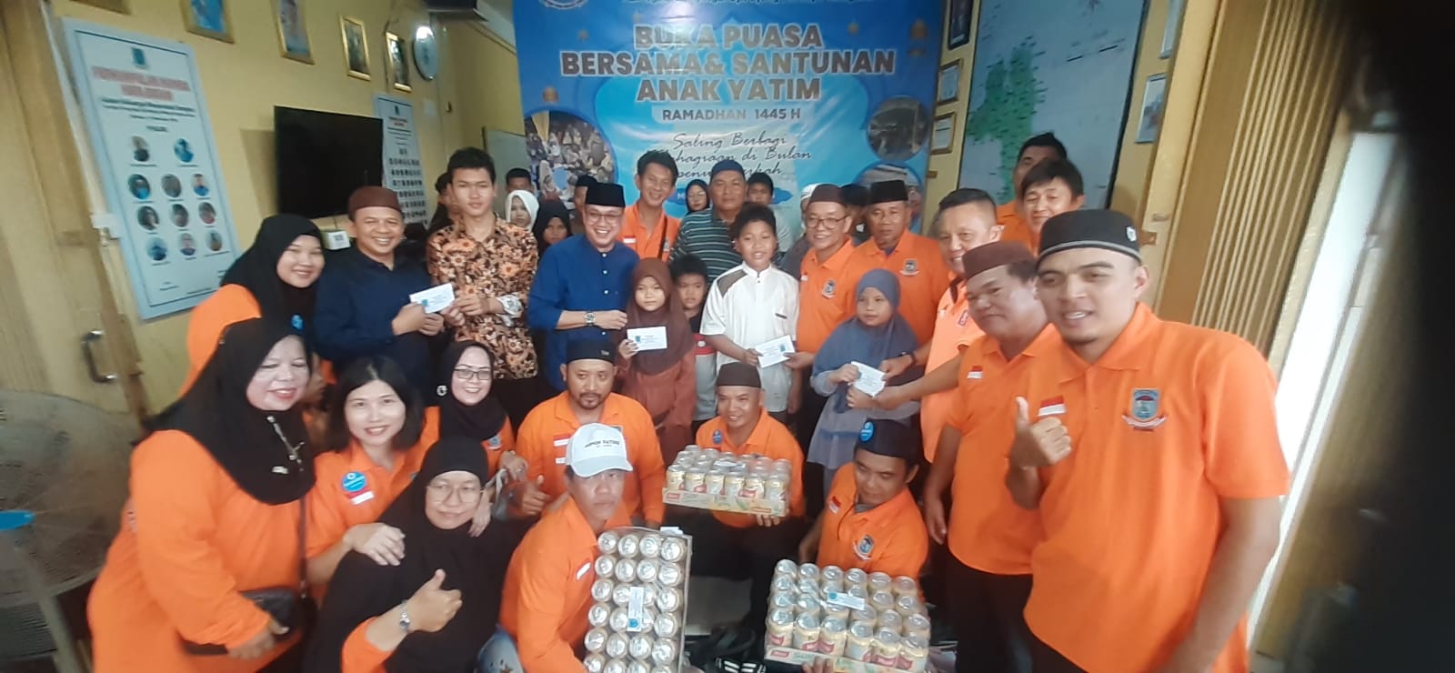 Sambil Buka Puasa Bersama, Ikamba Batam Santuni Puluhan Anak Yatim Piatu