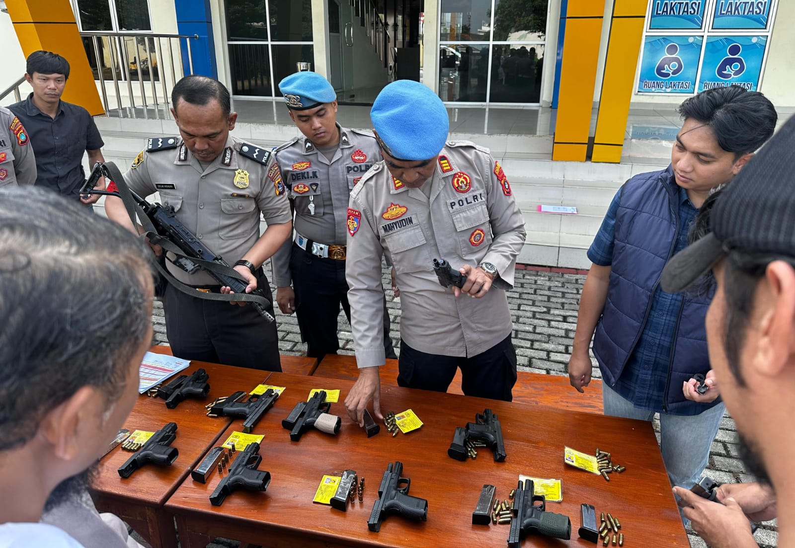 Polresta Pangkalpinang Cek Senjata Api Personel, Pastikan Penggunaan Sesuai SOP