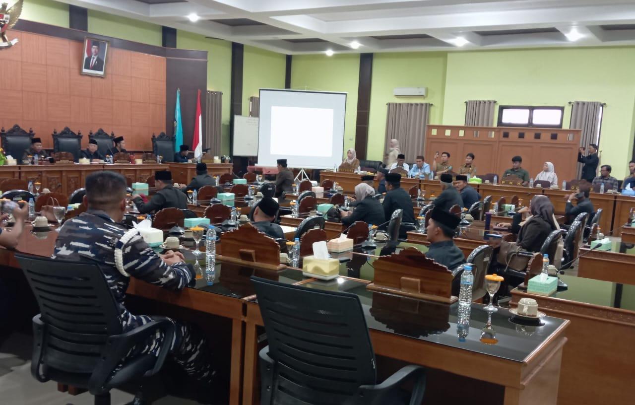 DPRD dan Pemkab Bateng Gelar Paripurna Penyampaian Raperda Pertanggungjawaban APBD 2025 