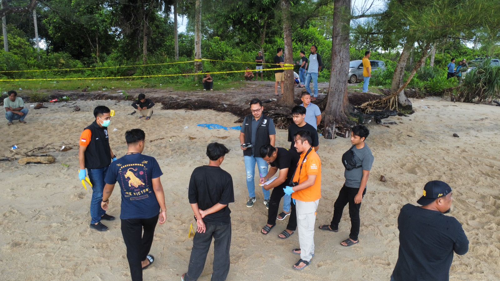 Begini Kronologi Penganiayaan di Pantai Gelem Tempilang yang Menghilangkan 1 Nyawa