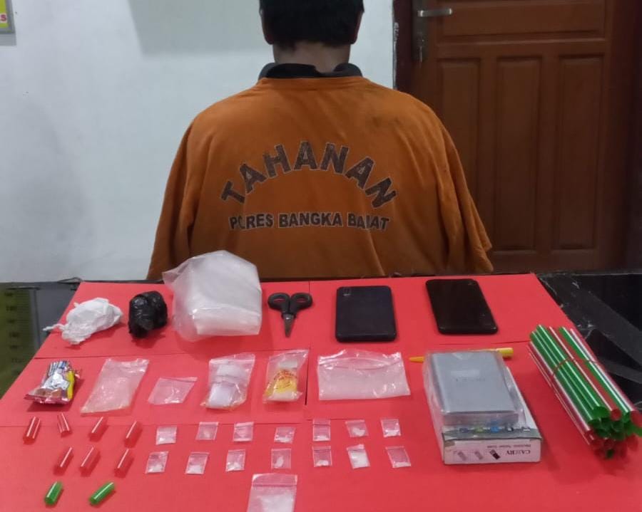 Dikira Transaksi Di Kuburan Aman, BD Sabu Ini Disikat Polres