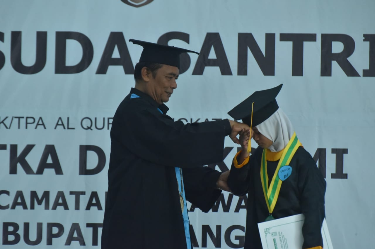 335 Santri BKPRMI Bangka Ikuti Wisuda, Diharap Mengajinya Tak Berhenti 