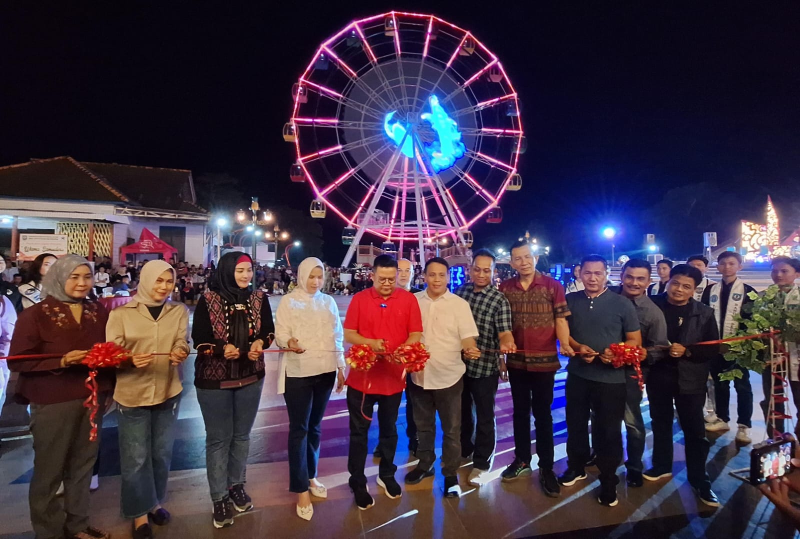 Satu-satunya di Babel, Bianglala dan Rainbowslide Basel Resmi Dibuka 