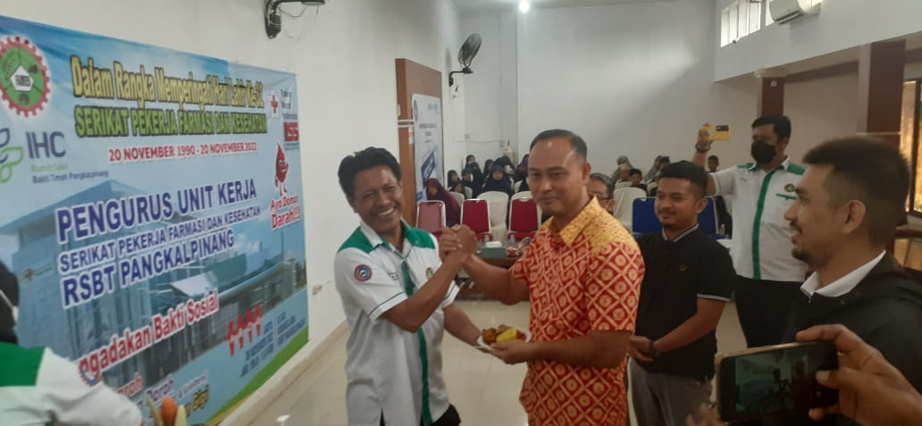 SP Farkes Pangkalpinang Peringati HUT ke-32, Dimeriahkan dengan Kegiatan Sosial