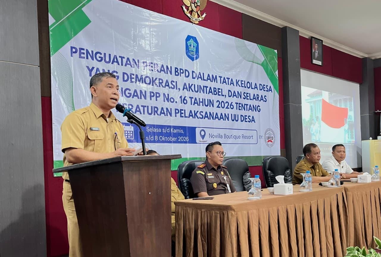 Perkuat Peran BPD, Pemkab Bangka Dorong Desa Semakin Solid dan Demokratis   