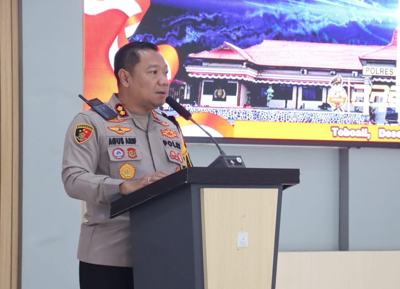 Sambut Malam Pergantian Tahun, Kapolres Basel Himbau ini Ke Masyarakat 