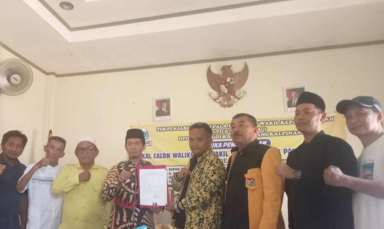 Satu-satunya Nahdliyyin di Pilkada Pangkalpinang, Pimpinan Ponpes Hidayatussalikin Daftar ke Partai Golkar