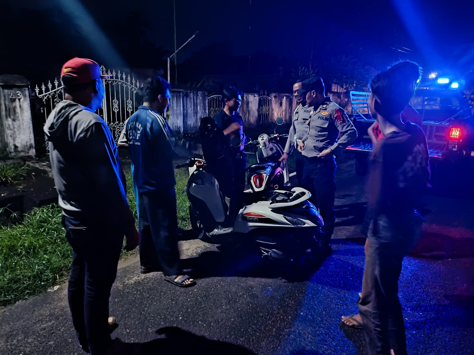 Cegah Aksi Tawuran Antar Pemuda, Jajaran Polresta Pangkalpinang Gencarkan Patroli Malam