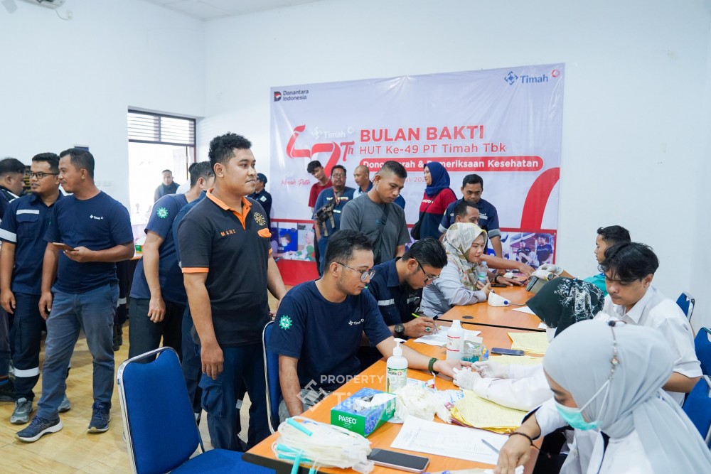 Gelar Bulan Bakti HUT ke-49 di Kabupaten Bangka, PT Timah Hadirkan Layanan Kesehatan Gratis dan Donor Darah