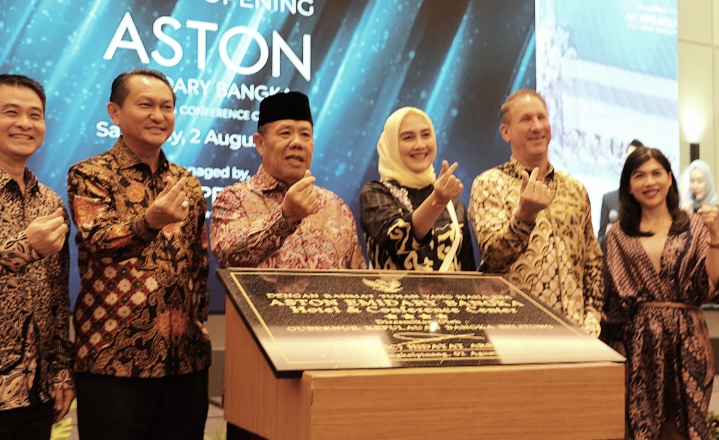 Gubernur Hidayat Berharap Aston Emidary Bangka Jadi Magnet Baru Wisatawan