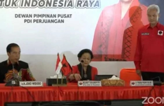  Megawati Tunjuk  Ganjar Pranowo Capres PDIP