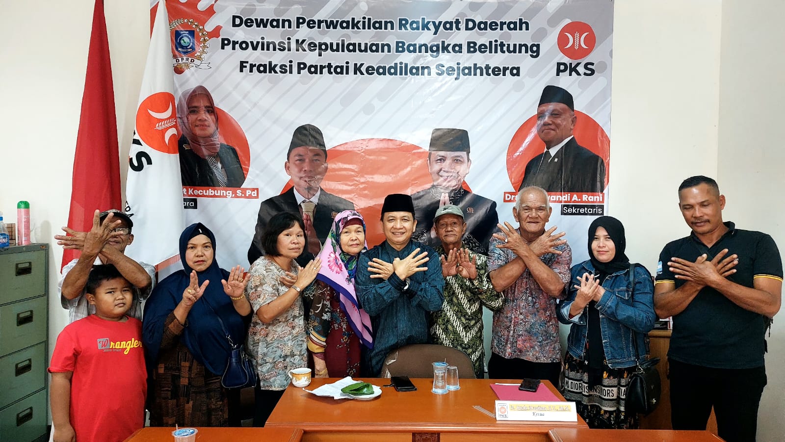 Datangi Fraksi PKS, Warga Keluhkan Siaran Radio