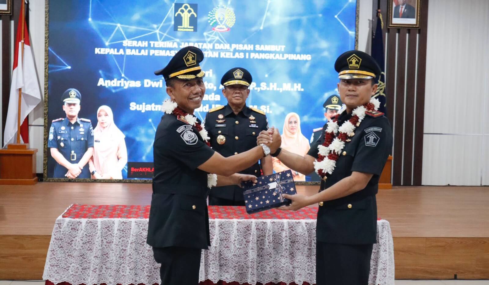 Estafet Kepemimpinan Berganti, Sujatmiko Resmi Jabat Kepala Bapas Kelas I Pangkalpinang