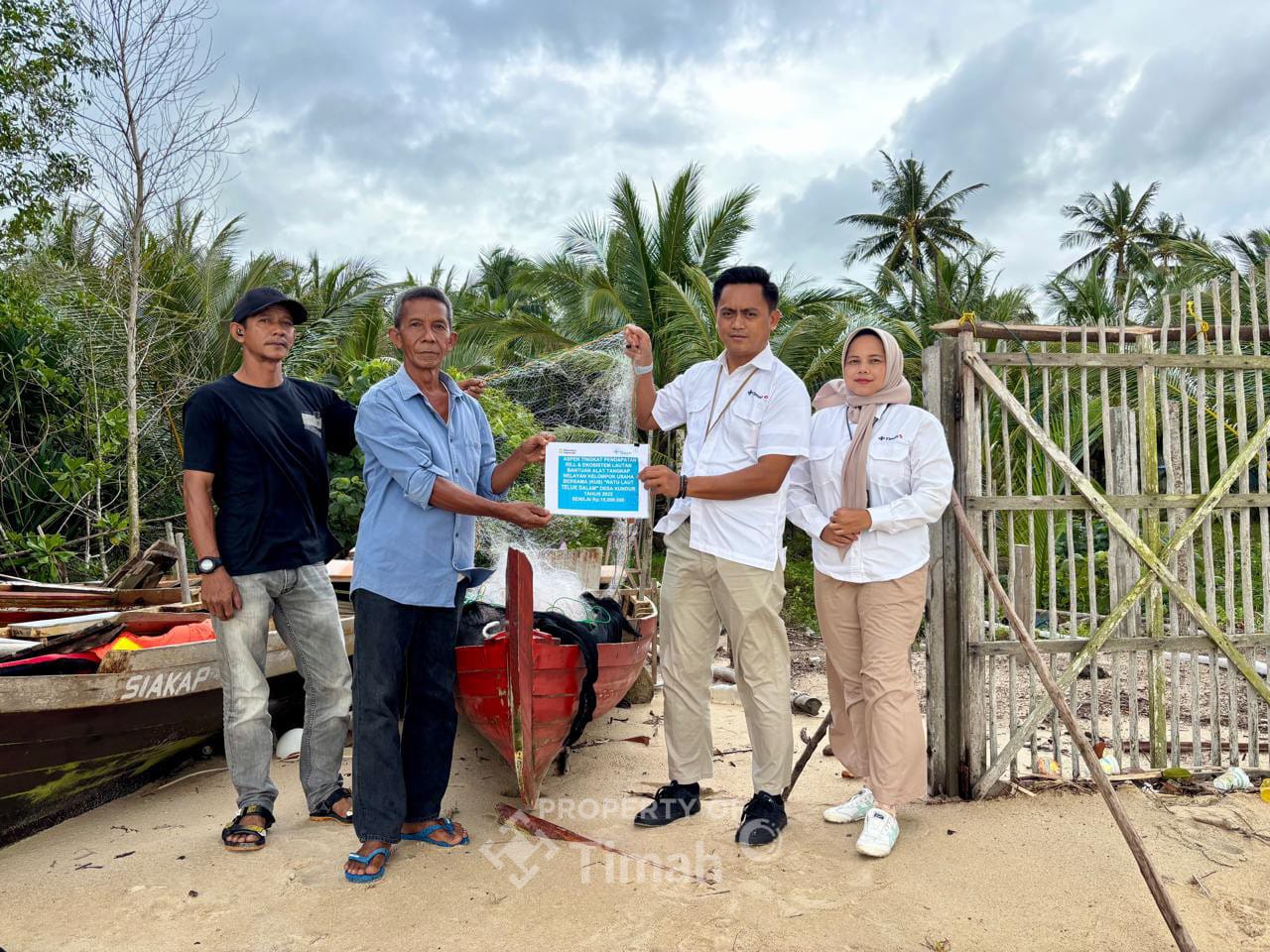 PT Timah Gandeng Nelayan Jaga Laut, dari Bantuan Jaring hingga Restocking Kepiting