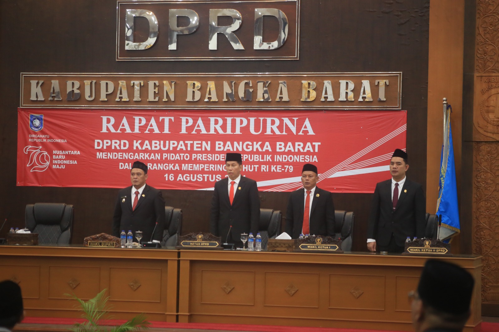 Paripurna Mendengar Pidato Presiden, Ini Pesan Ketua DPRD Babar