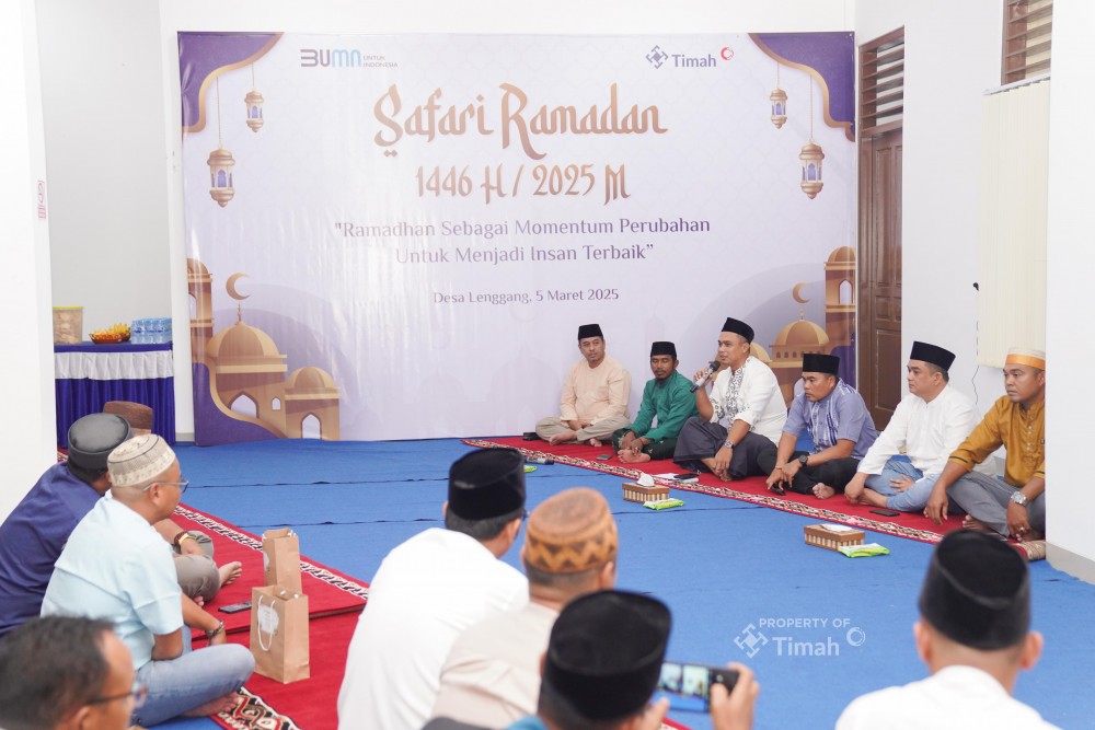 Gelar Safari Ramadhan di Pulau Belitung, Direktur Pengembangan Usaha PT Timah Ajak Pererat Silaturahmi 