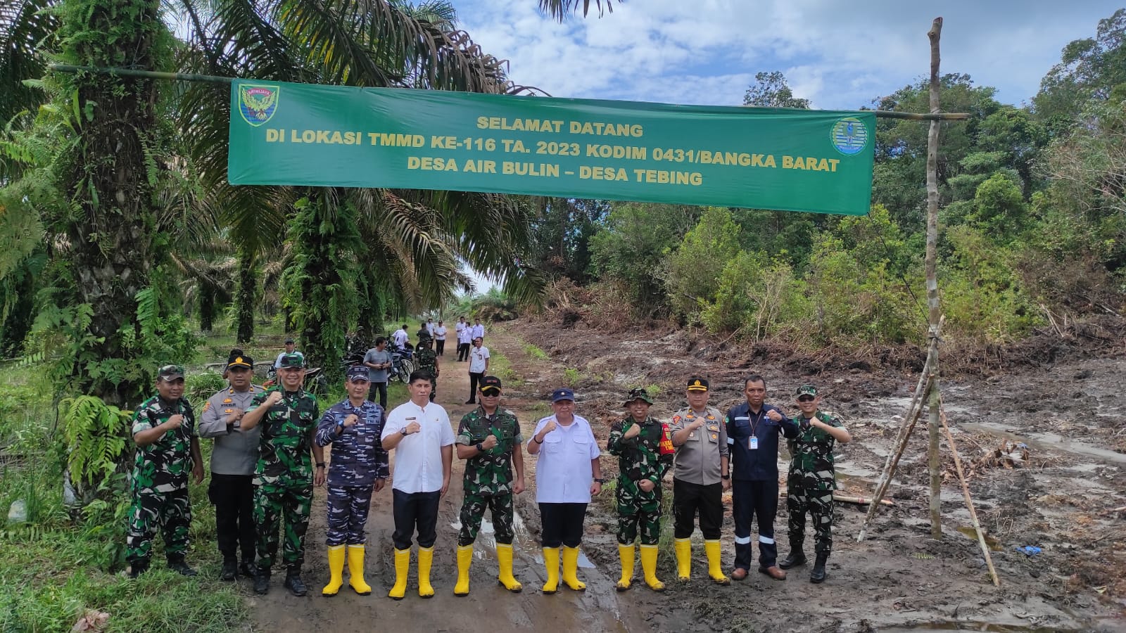 TMMD ke-116 Kodim 0431/ Bangka Barat Resmi Dibuka