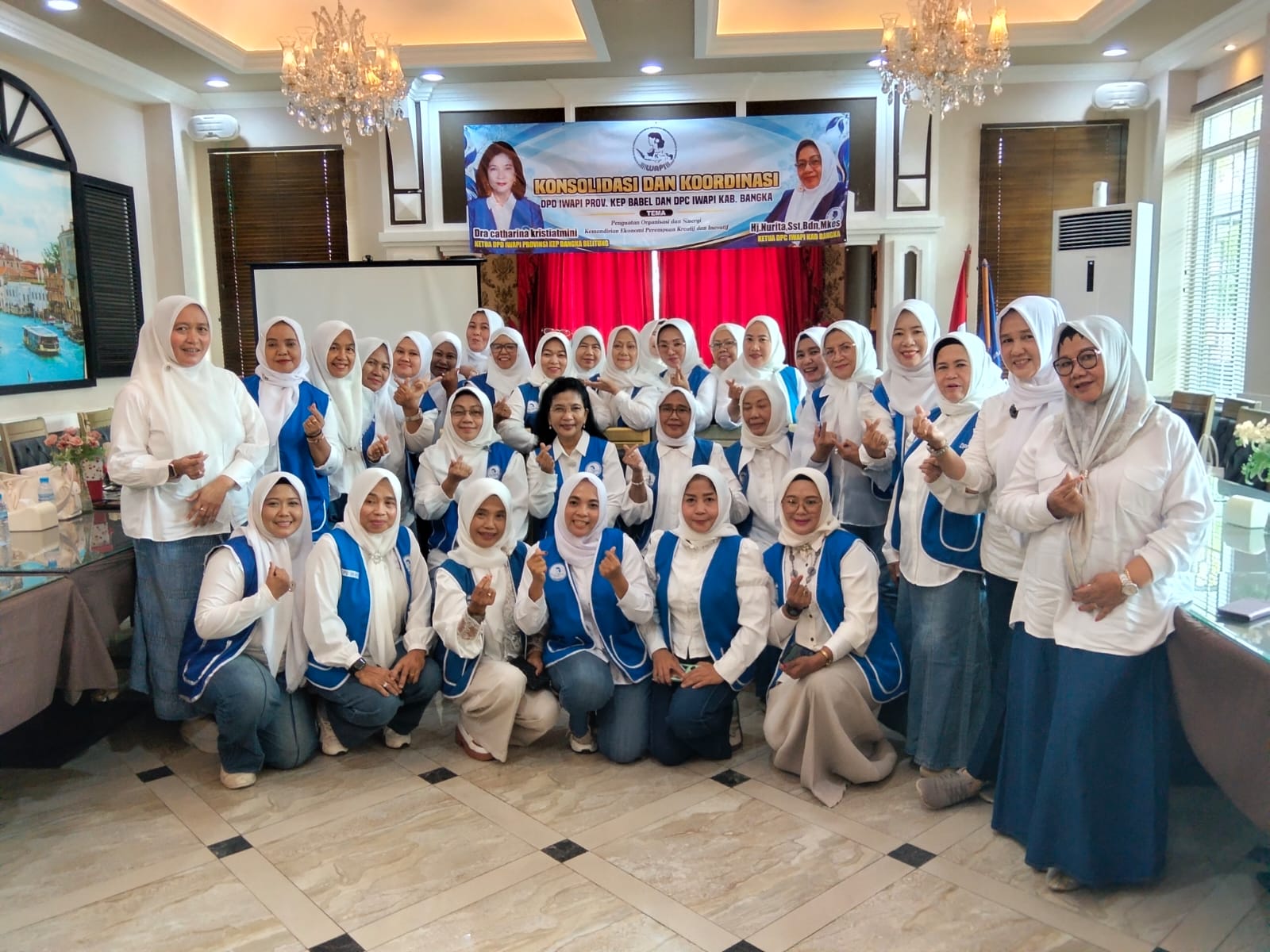 DPD IWAPI Babel Konsolidasi dengan IWAPI Bangka, Perkuat Organisasi dan Sinergi Ekonomi Perempuan