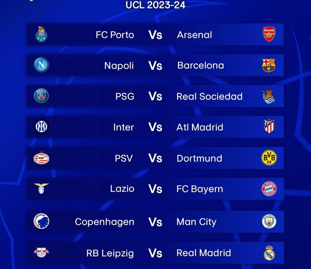 Juara Italia Lawan Juara Spanyol, Ini Hasil Drawing 16 Besar Liga Champions