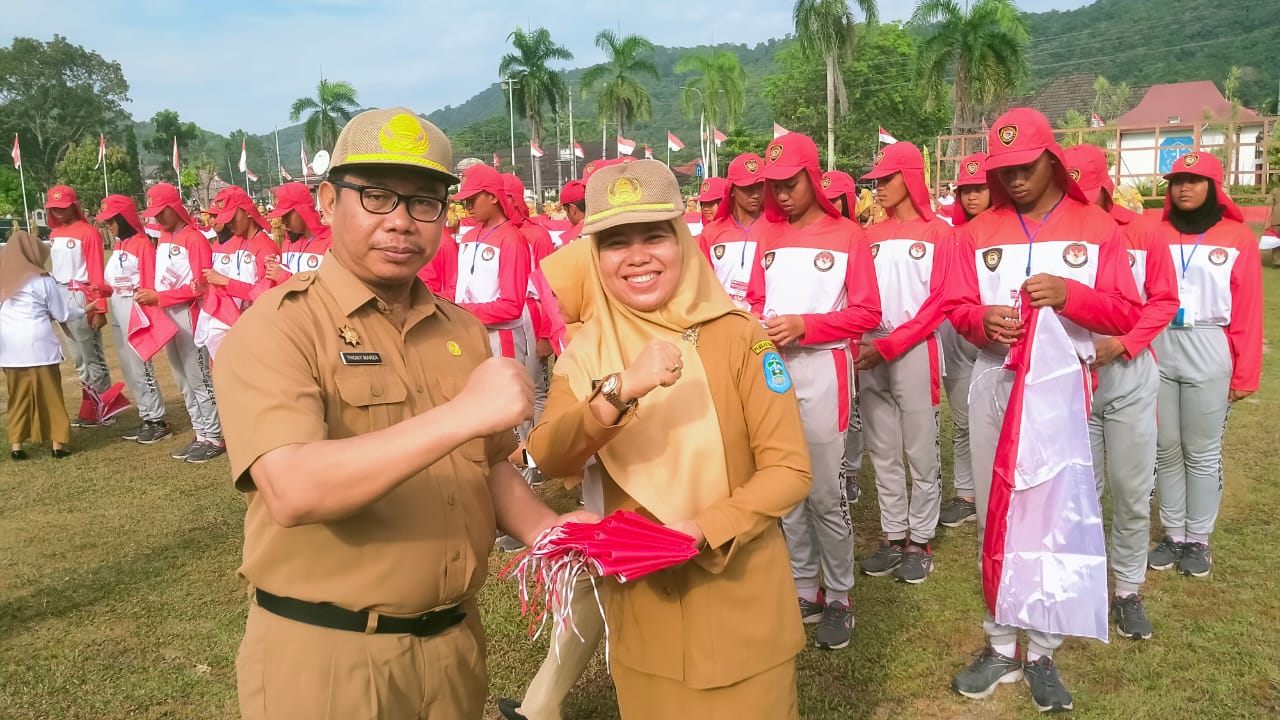 Pemkab Bangka Canangkan Kibarkan Bendera Merah Putih Serentak