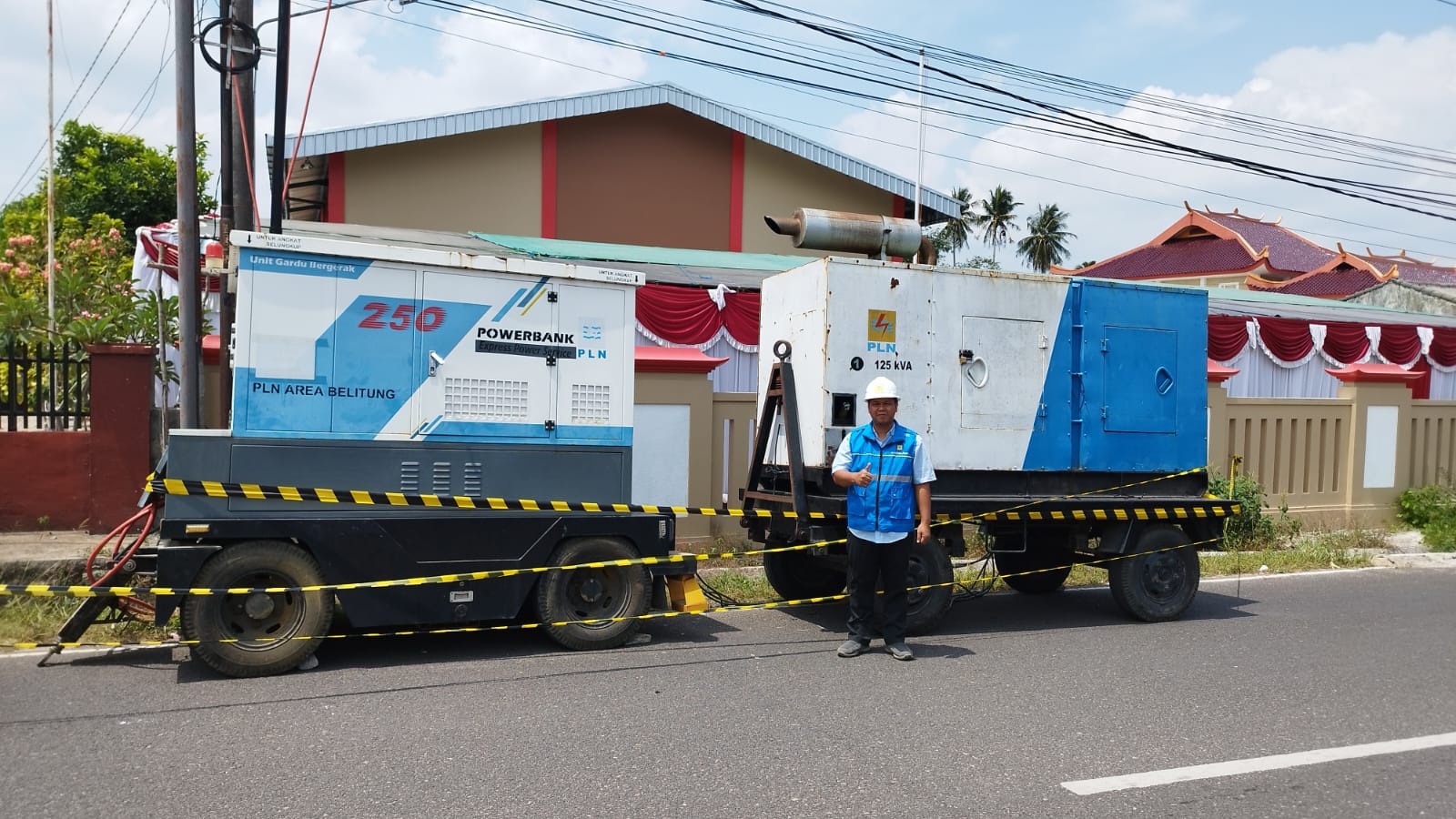 PLN Babel Berhasil Amankan Listrik Kunker Menteri ATR/BPN di Beberapa Lokasi