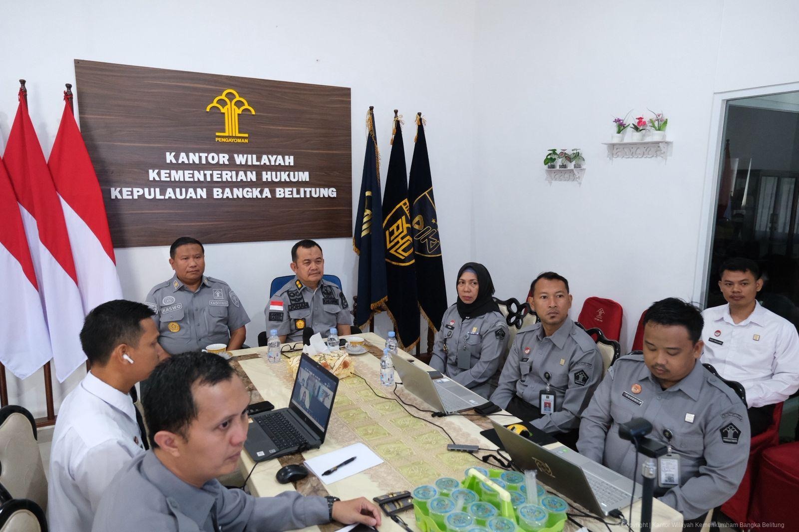 Kanwil Kemenkum Babel Ikuti Pembukaan Orientasi PPPK TA 2025