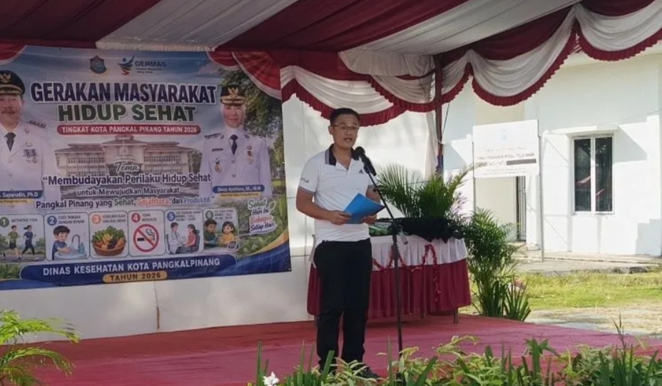 Pemkot Pangkalpinang Ajak Masyarakat Budayakan Hidup Sehat Melalui GERMAS