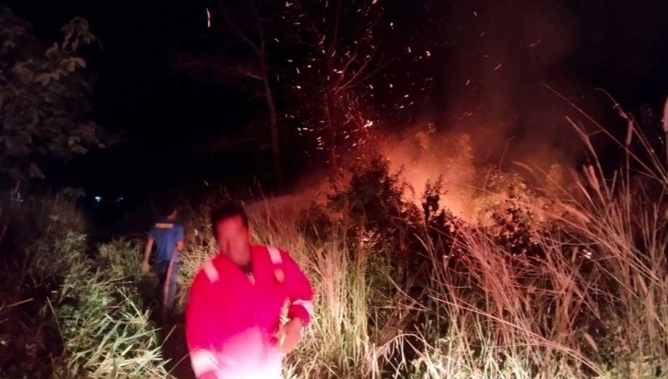 Karhutla Kembali Ancam Belitung, Api Nyaris Merambat ke Perumahan