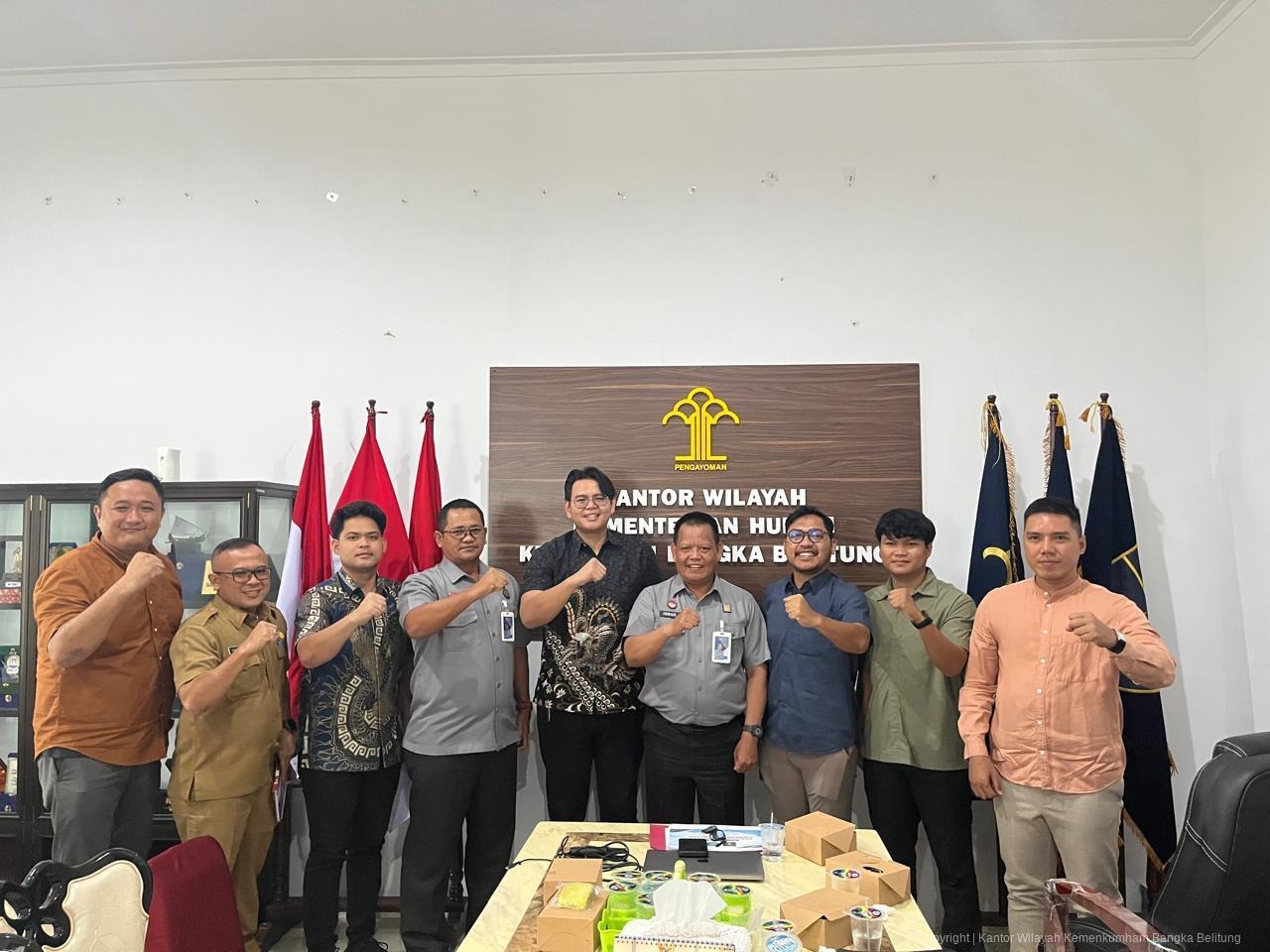 Kanwil Kemenkum Babel Perkuat Sinergi Pembahasan Raperda Pajak Daerah dan Retribusi Daerah Bangka Selatan