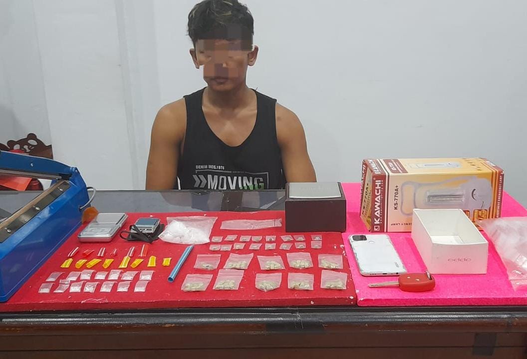 Kampung Sunda Sering Jadi Lokasi Transaksi Narkoba, Ini Hasil Tangkapan Polres Bangka 