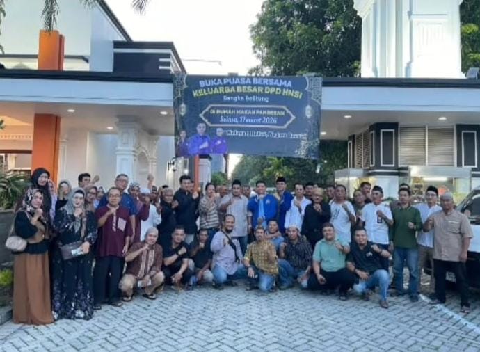 DPD HNSI Babel Gelar Bukber dengan Jurnalis Bangka untuk Pererat Silaturahmi