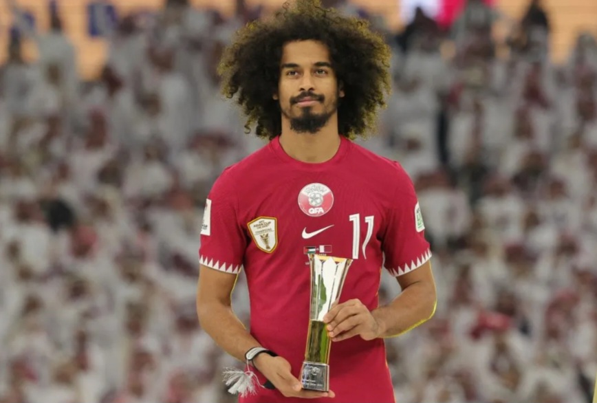 Striker Qatar Jadi Pemain Terbaik dan Top Skor Piala Asia