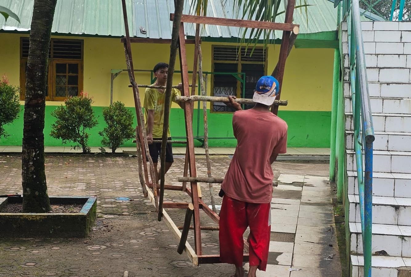 Wujud Pengabdian untuk Masyarakat, Lapas Pangkalpinang Renovasi Masjid Panti Asuhan Ad Dhuhaa