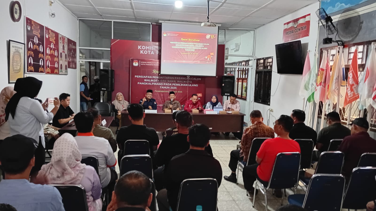 Pemkot Pangkalpinang Siap Bantu KPU Validasi Data Administrasi Balon Pilwako