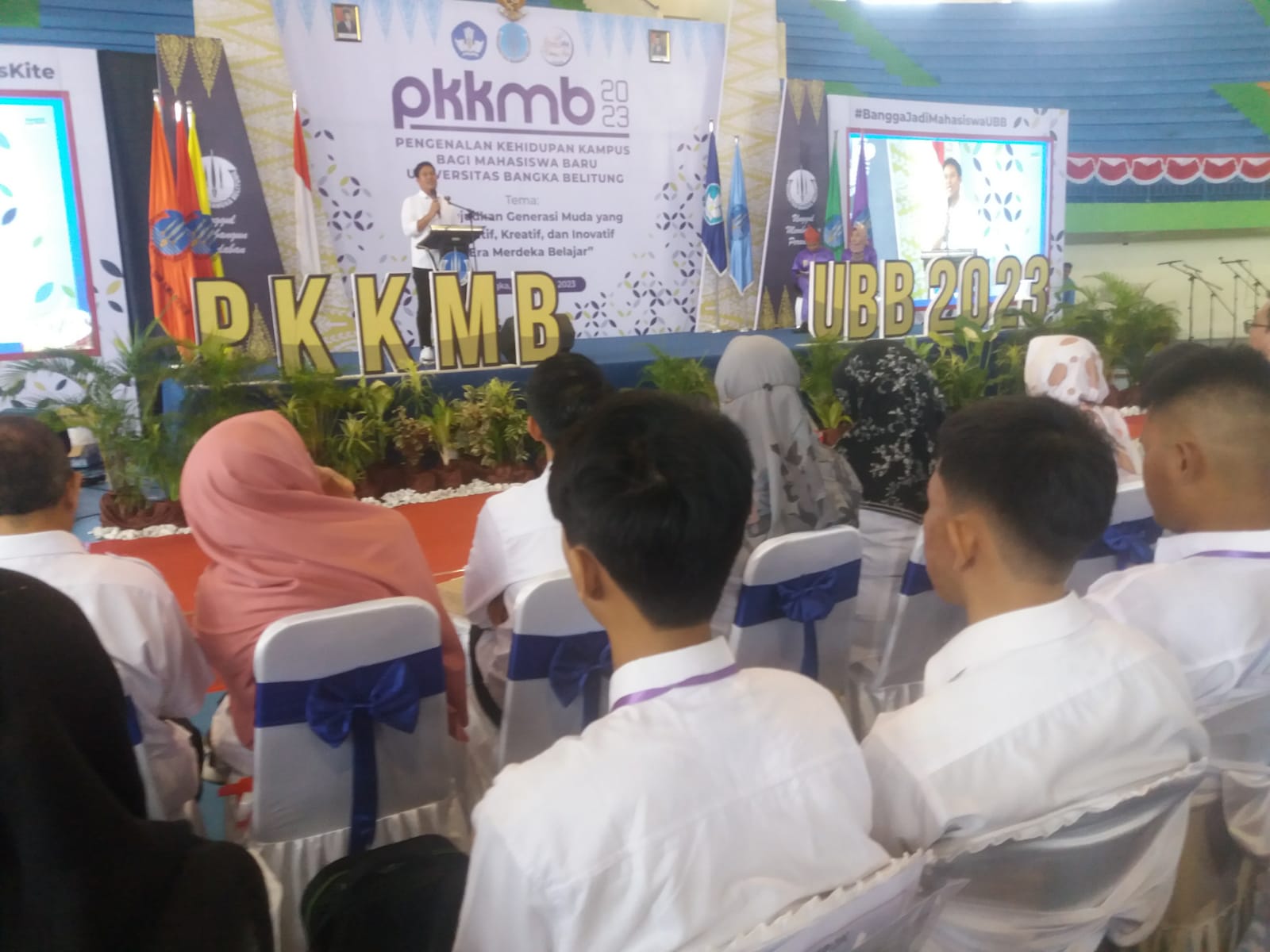 PKKMB 1.928 Mahasiswa Baru, Rektor UBB Pastikan Tak Ada Persekusi dan Bullying 